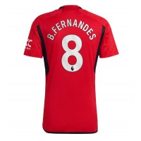 Manchester United Bruno Fernandes #8 Domaci Dres 2023-24 Kratak Rukav